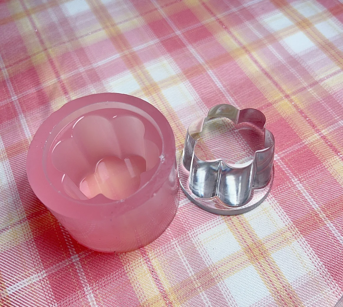 Искусственная зернистая 3d форма для пудинга ручной работы