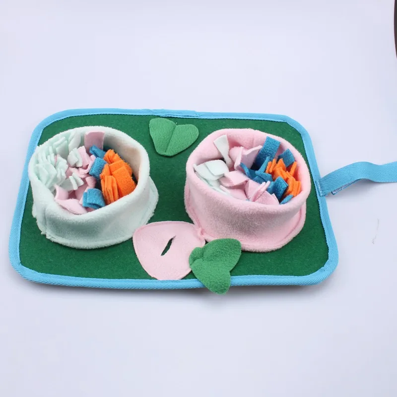 Коврик для медленного кормления животных собаки моющийся с запахом