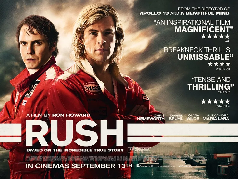 

THE MOVIE 2013 Rush Silk poster Decorative Wall painting 24x36inch
