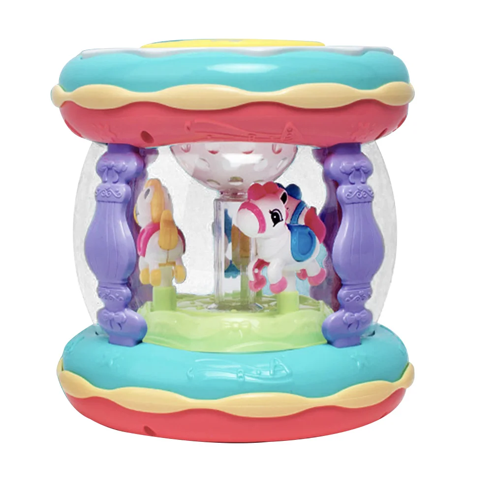 

Drum Educational Hand Drum Kids Musical Plaything Baby Patting Drum Enlightenment for Home Indoor Playing Teaching