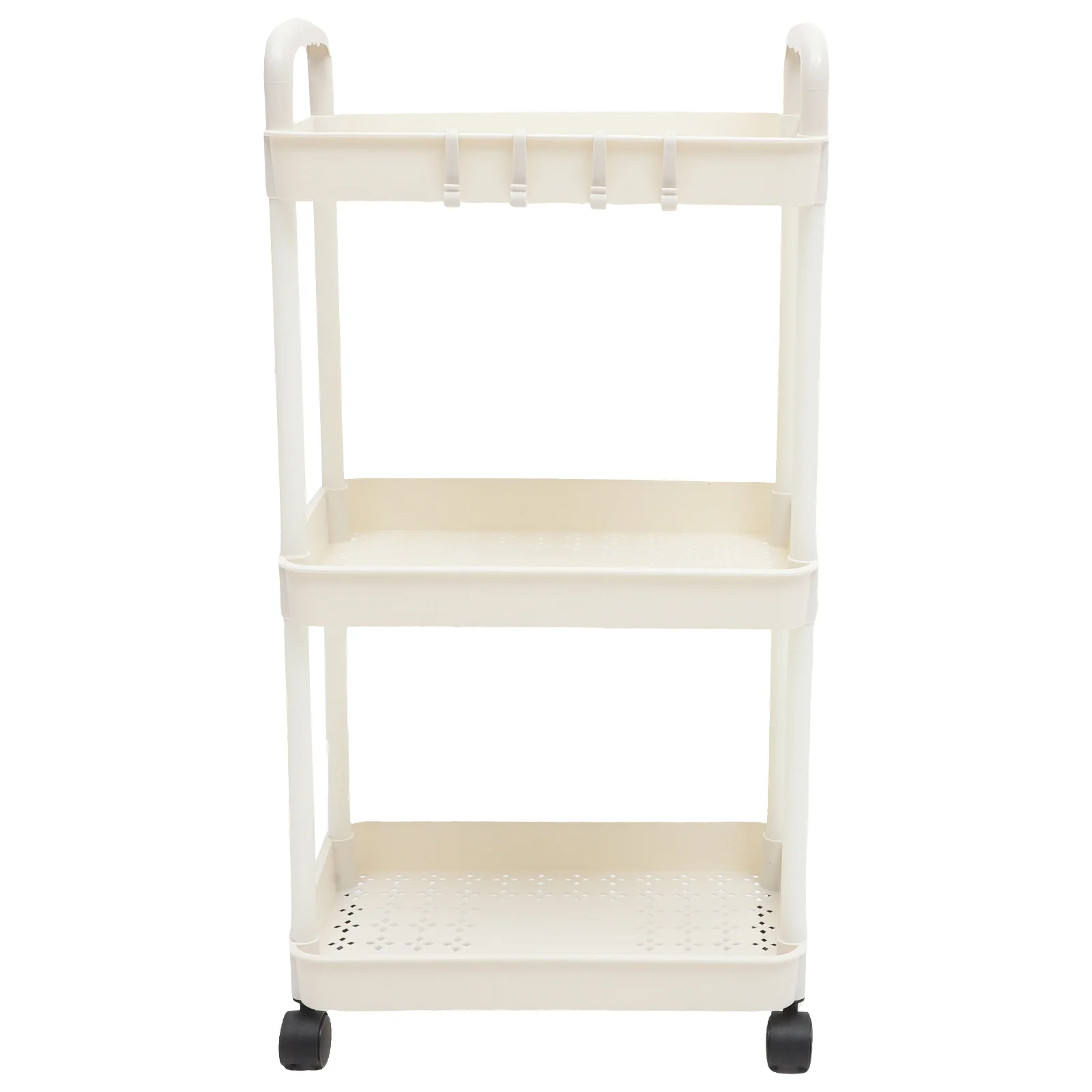 Ручная тележка на колесиках для хранения покупок. Организация офисных книг.