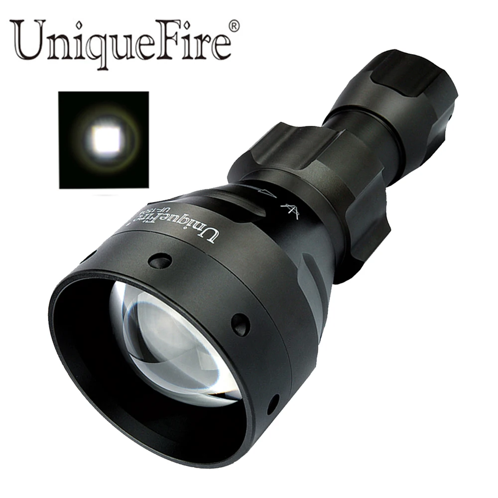 UniqueFire 1504  XML-2 Led  Flashlight 5 Modes Zoomable 1200LM Powerful  Adjustable Camping Lantern
