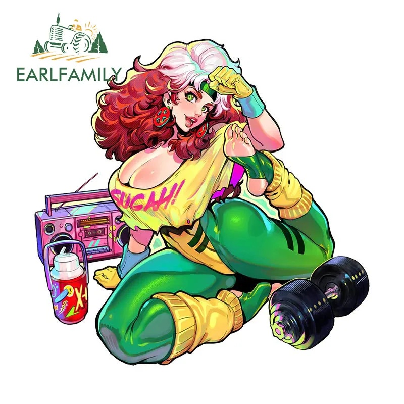 EARLFAMILY 13 см x 12 7 оригинальная форма с огромной грудью наклейка присоской NSFW грудь