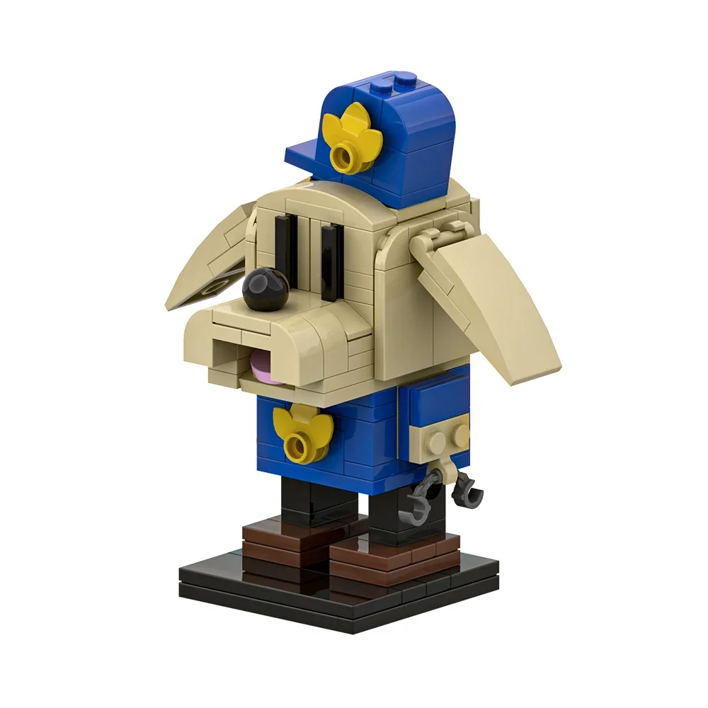 BuildMoc Детективная собака из блоков