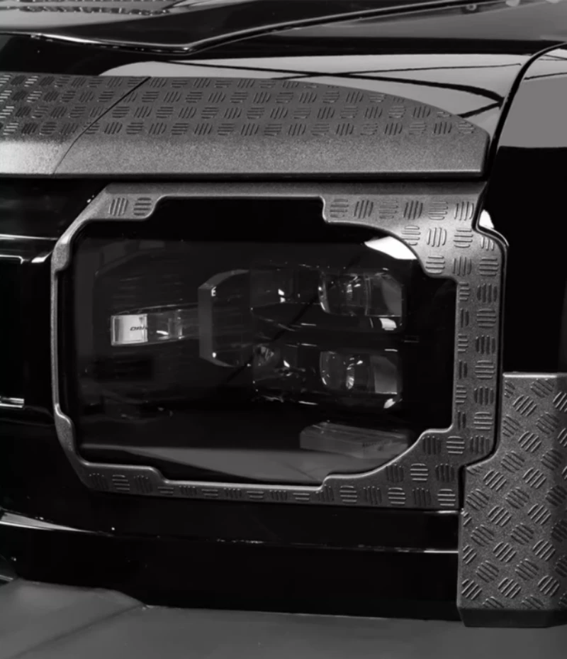 Отделка автомобильной фары внешние аксессуары подходит для JETOUR Traveler T2 2023-2024