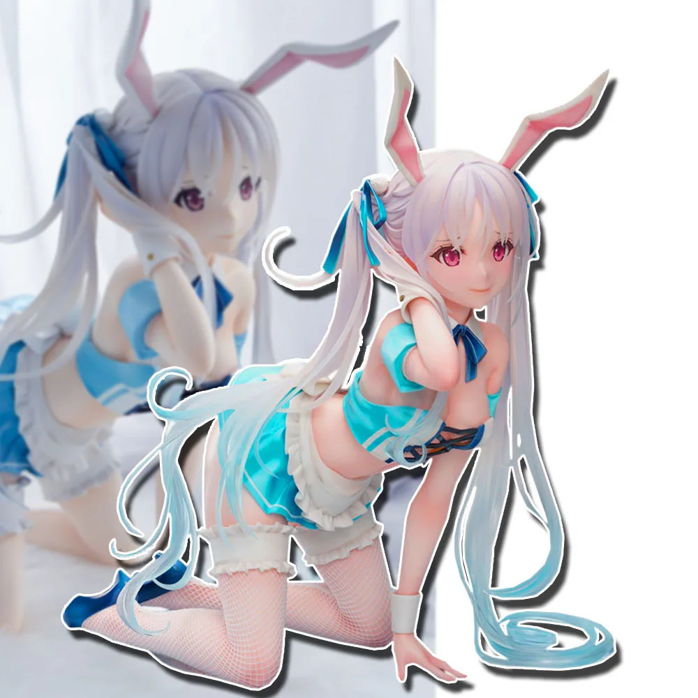 

Waifu Figurine Hentai Anime Figure Girl Sexy Figure Original Character Chris Aqua Blue PVC Figure Collectible Model Anime Toy