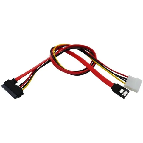 SATA 7+15PIN to SATA+4PIN кабель 40 см