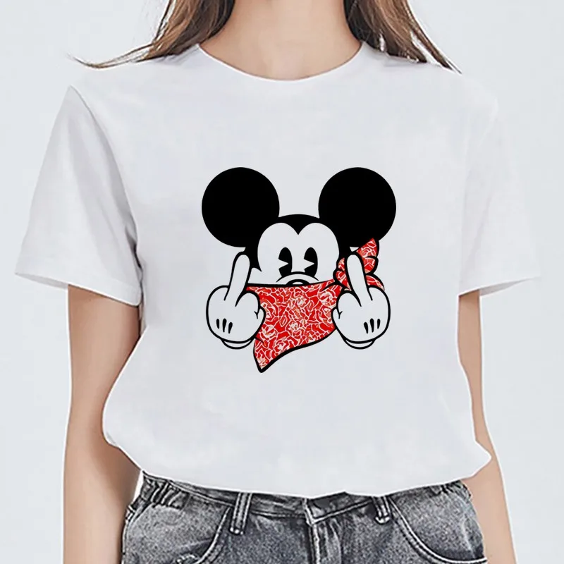 

Mickey Mouse Grunge Clothes Hip Hop Anime T Shirts for Men Korean Clothing Kawaii Shirts for Women Funny Fashion Men Clothing