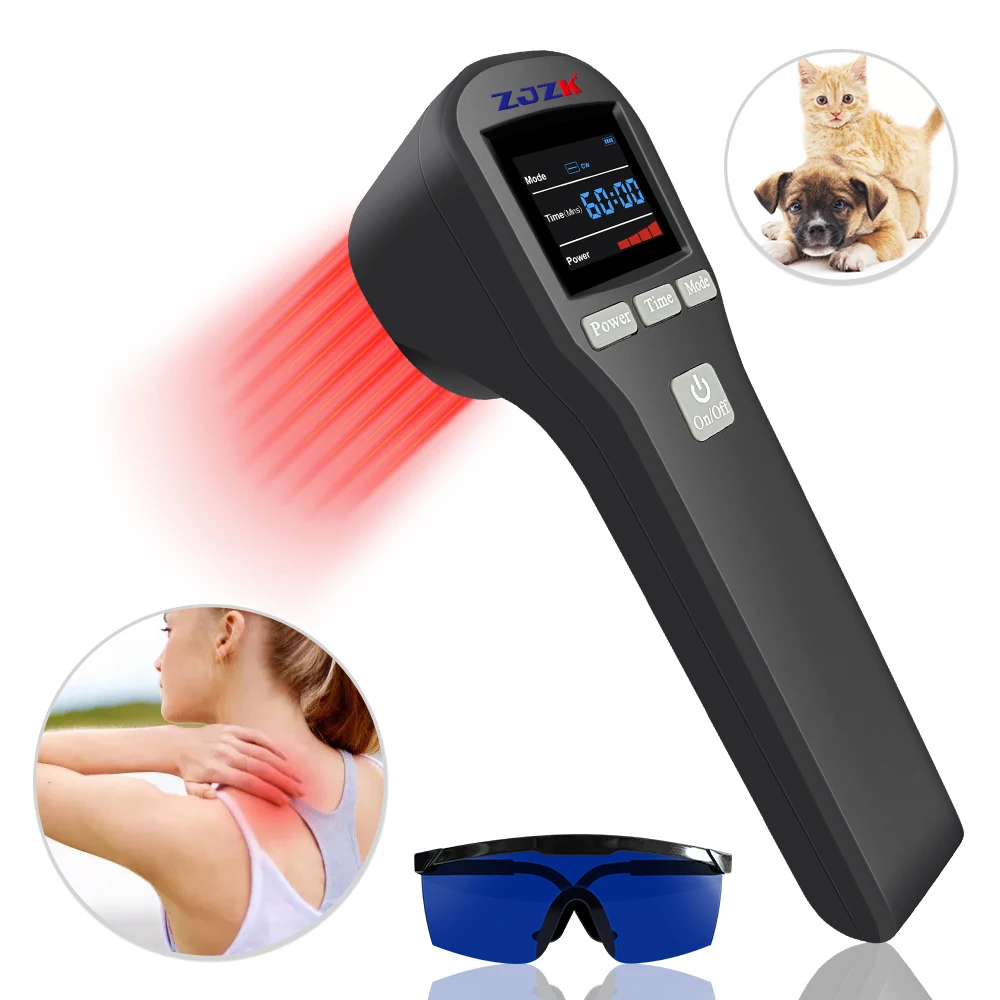 

Infrared Light Physiotherapy Tools Laser Therapy Machine 880mW 20 Laser Diodes 808nm 650nm Dual Wavelength For Body Pain Relief