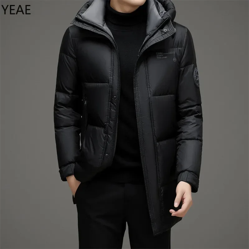 COZOK Сверхлегкий пуховик Мужская Дизайнерская одежда мужская стеганая куртка с