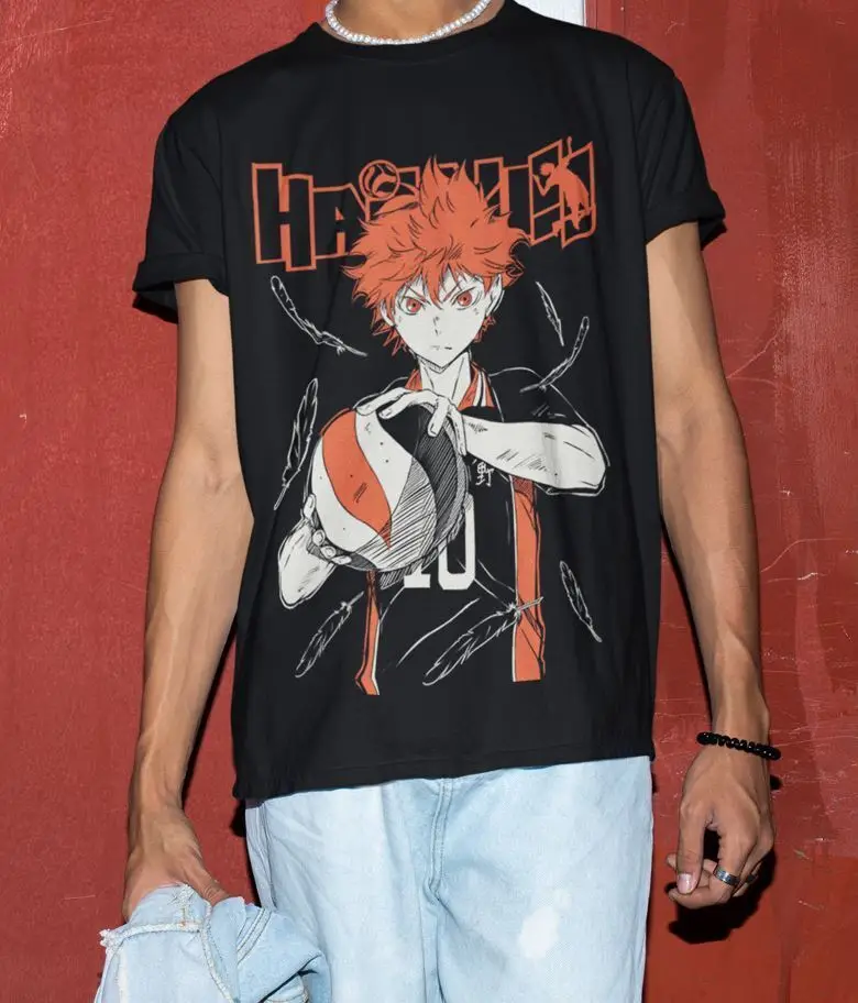 Hinata Shoyo Manga Strip Haikyuu Haikyu Аниме Футболка унисекс ВСЕ РАЗМЕРЫ