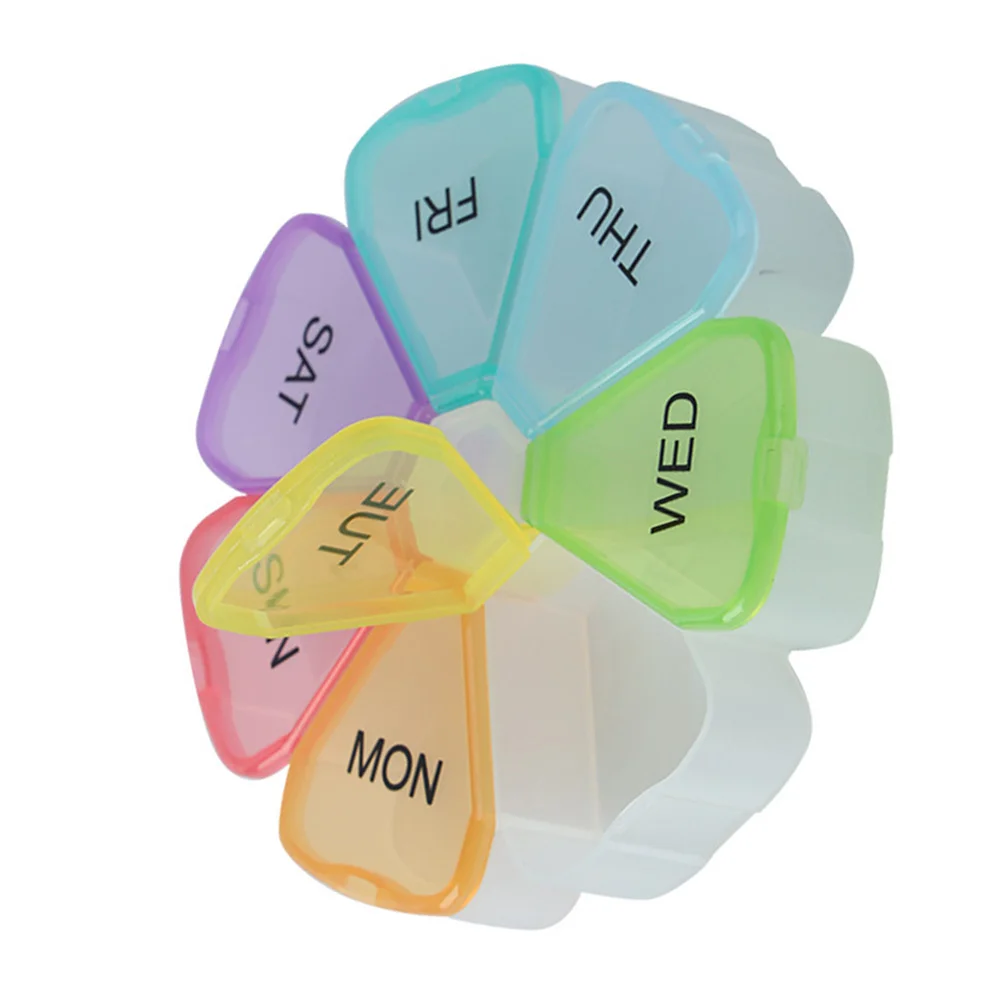 

1 Pc Portable Sealing Useful Durable Pill Case Pill Holder Storage Holder Medicine Box for Home Outdoor