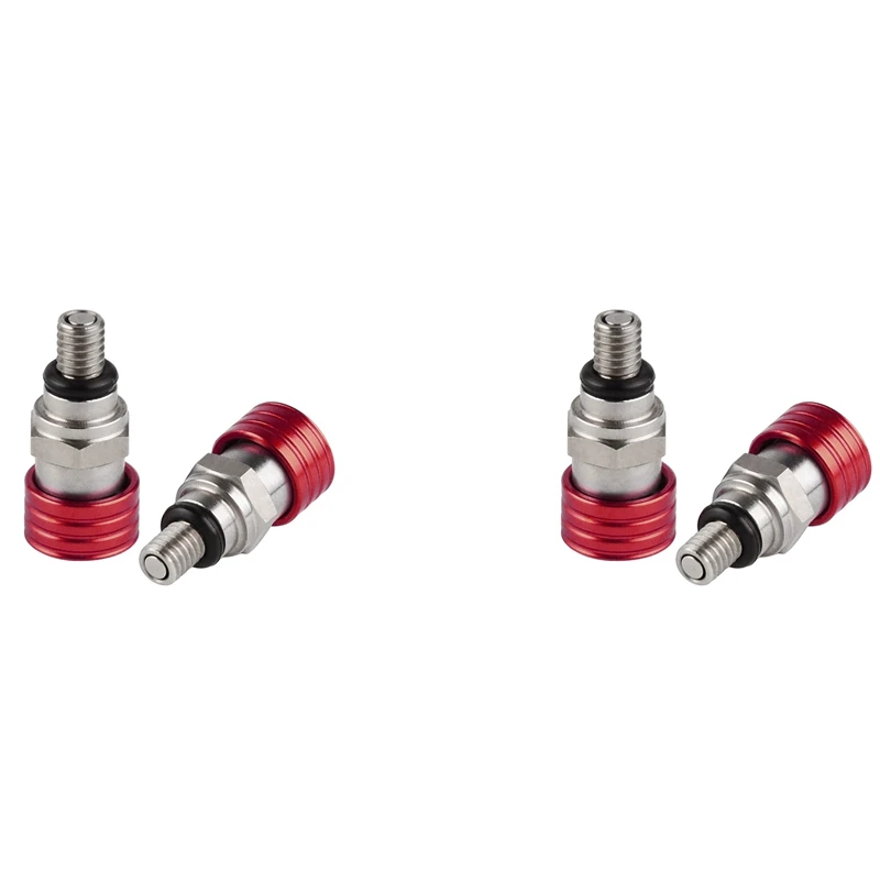 4х воздушный клапан для мотокросса m5x0, 8 см, спускной клапан для Honda Kawasaki Yamaha Suzuki YZ85 YZ125 YZ250 YZ450F 250RX красный