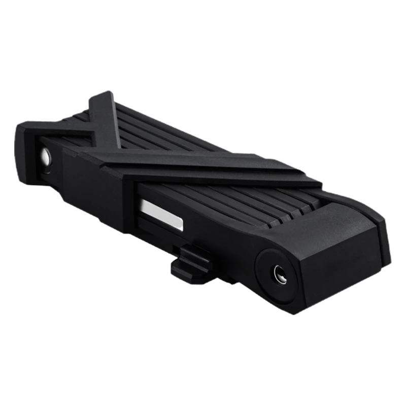 

Новый сверхмощный складной велосипедный замок для горных и дорожных велосипедов, Антивор, стальной замок, велосипедный кронштейн, компактн...