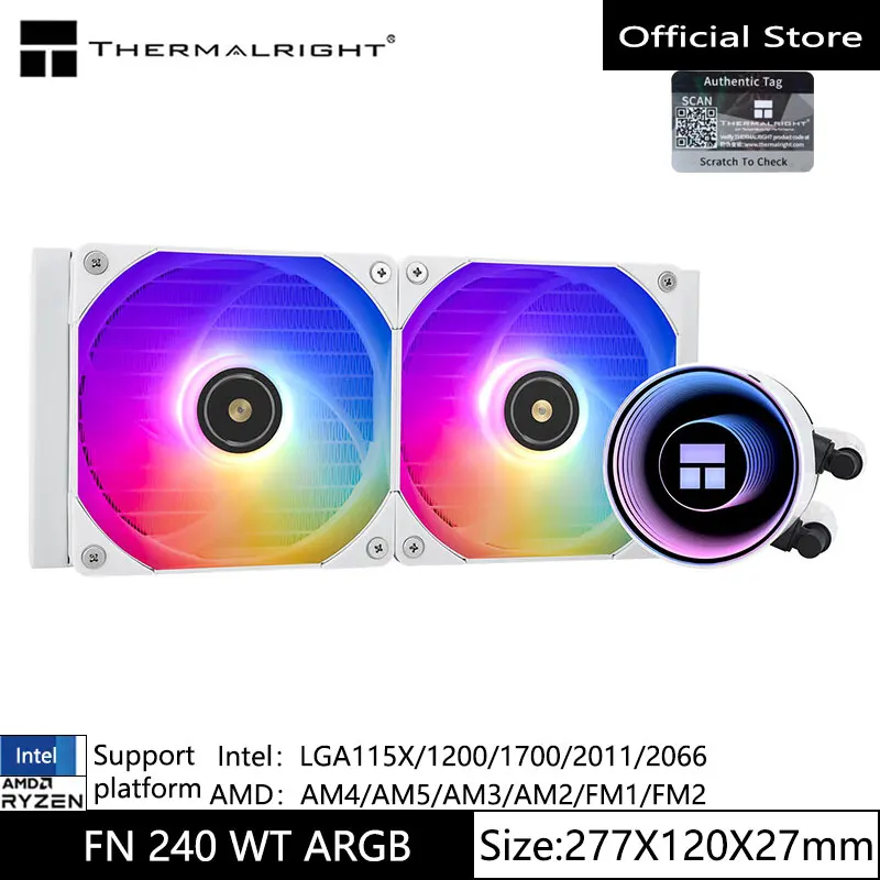 Thermalright FN 240 ARGB все-в-одном радиатор для водяного охлаждения 2011 ЦП жидкого с