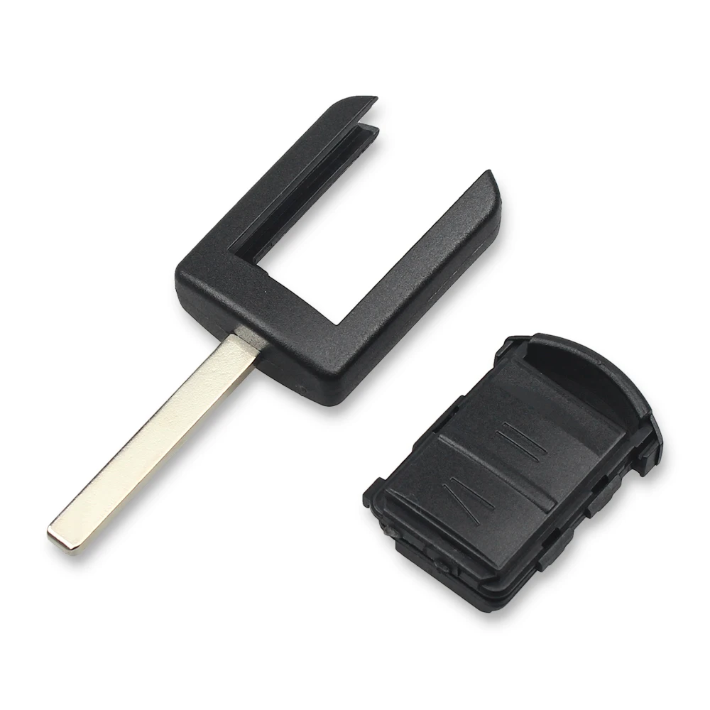 KEYYOU 10 шт./лот 2 кнопочный корпус ключа дистанционного управления для Vauxhall Opel Corsa