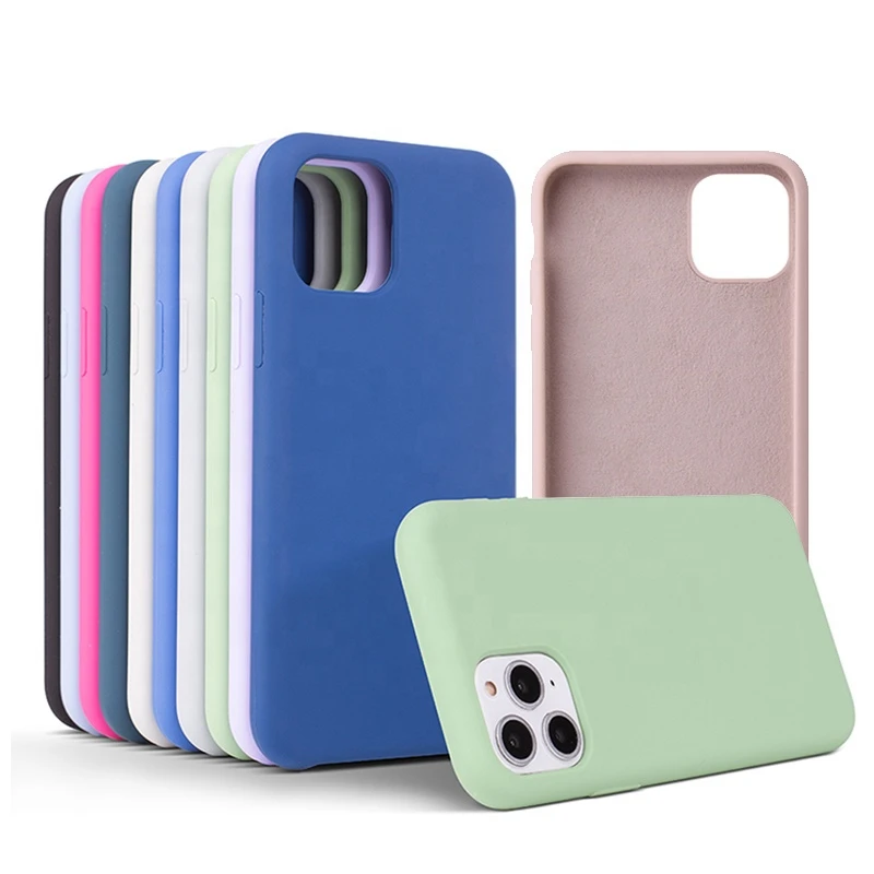 

Liquid silicone Anti-drop case for iPhone 12 13 11 Pro Max XS Max X Xr 12 mini 8 7 Plus 6S Capa Fundas Coque Phone Cover 13 mini