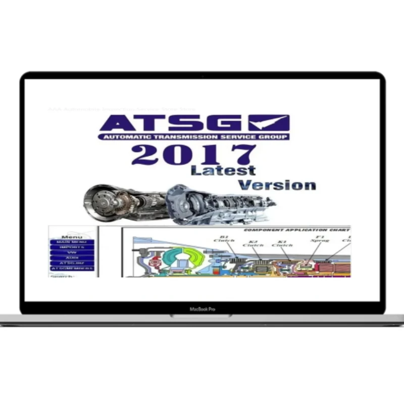 Фото Лидер продаж 2024 года, ATSG 2017, программное обеспечение для авторемонта ATSG, автоматические коробки передач, сервисная группа, информация о ремонте, Atsg, ручная диагностика №1