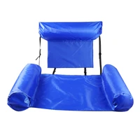 inflatable foldable sunbathing water deck chair color multiple choice water backrest floating bed portable outdoor
