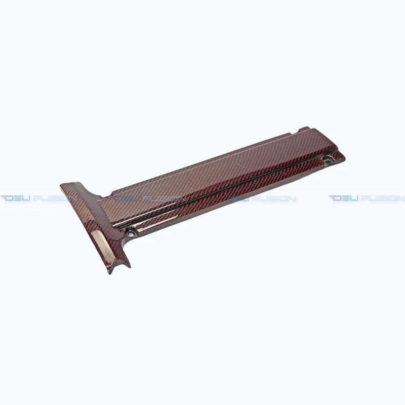 Фото Для Mitsubishi Evolution CP9A CT9A 2001-2007 годов: крышка соленоида Mivec и крышка свечной колодки из углеродного волокна для двигателя 4G63T, автомобильные аксессуары №2