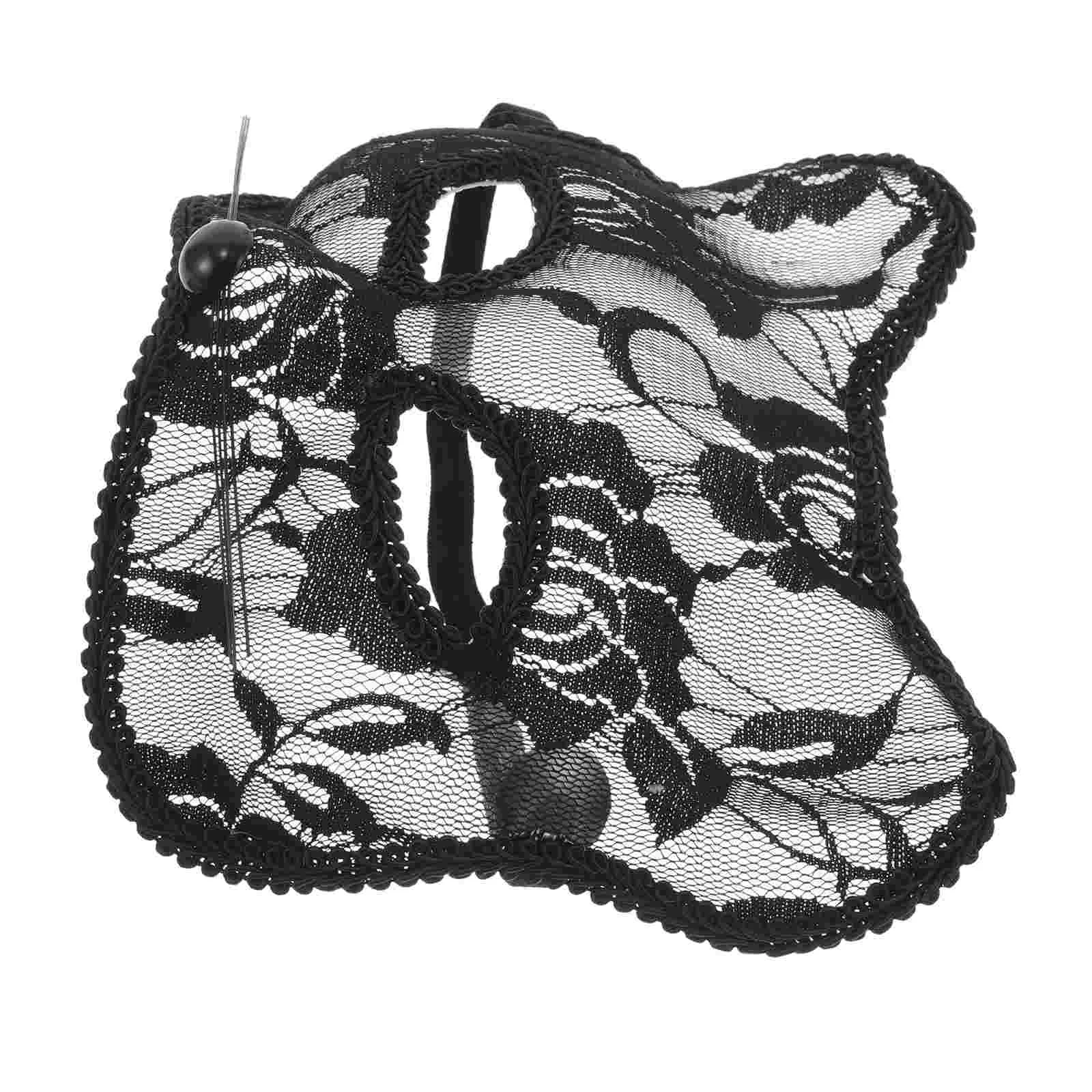 Маска Хэллоуин Маски для взрослых Кошка Женщины Макияж Маскарад Кружева Лиса