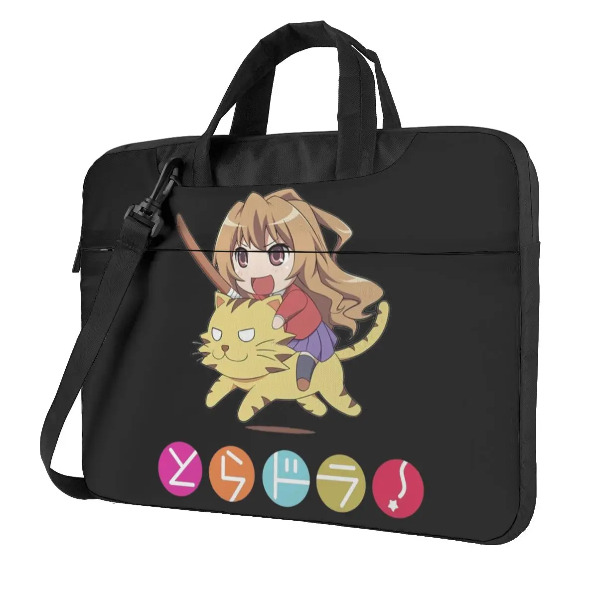 

Tagia On Tiger Laptop Bag Kawaii cute manga aesthetic For Macbook Air Pro Acer Dell Travelmate Shockproof Case 13 14 15.6 Pouch