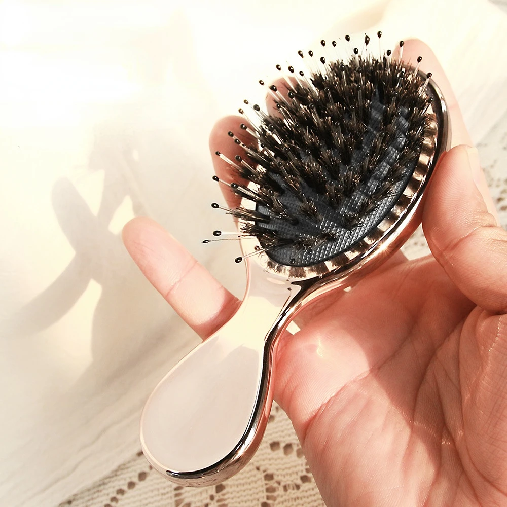 Oval Comb Woman Hairdressing Massage Comb Brush Hair