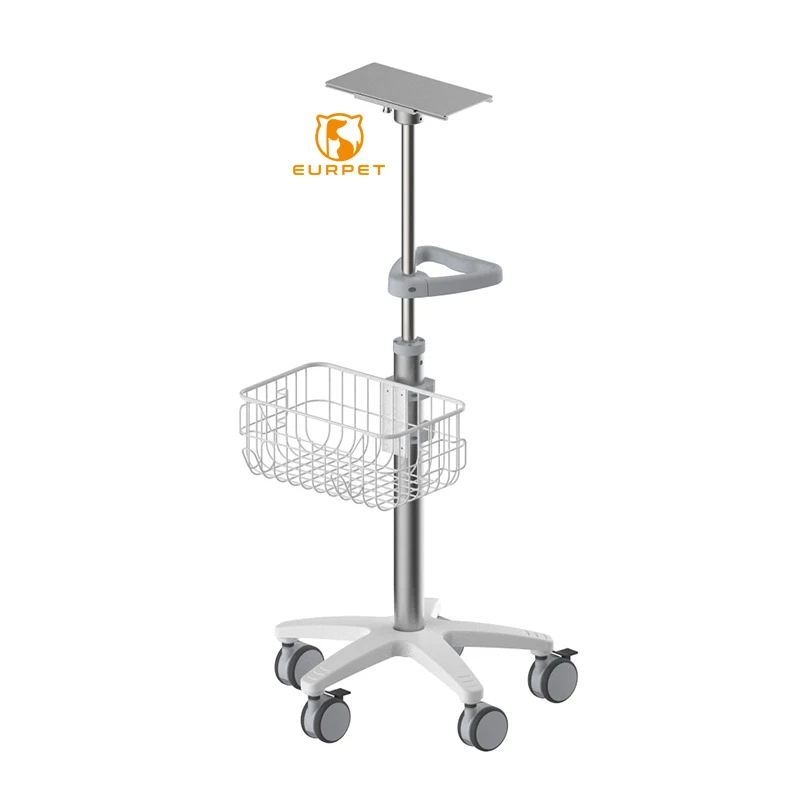 

Европейское ветеринарное оборудование для домашних животных 304 Тележка из нержавеющей стали для наблюдения за медицинскими животными для ...