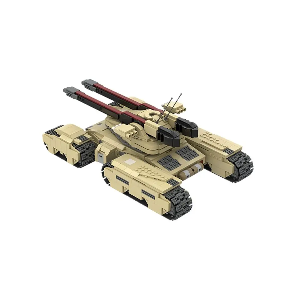

Модель военного бронированного автомобиля MOC для детей