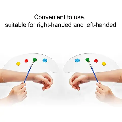 Прозрачный акриловый лоток для краски