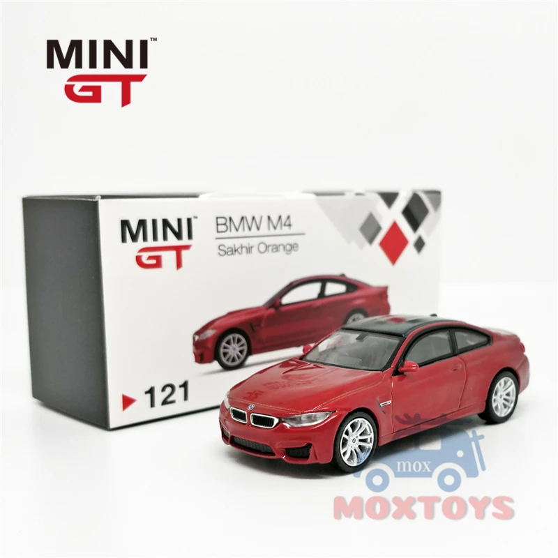 

MINI GT 1:64 M4 (F82) Sakhir Orange RHD Diecast Model Car