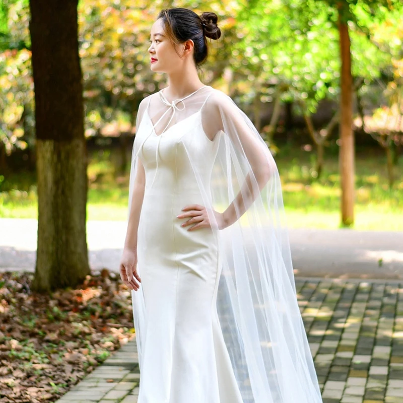 Свадебные накидки и для женщин накидка с запахом вечерняя шаль прозрачная