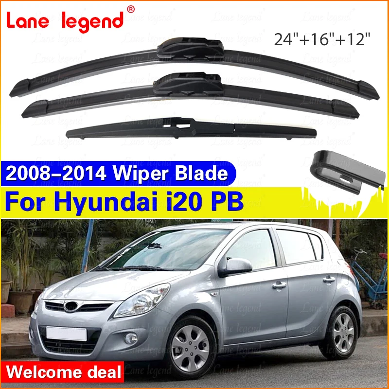 Щетки стеклоочистителя автомобиля для Hyundai i20 PB 2008-2014 щетки переднего и заднего