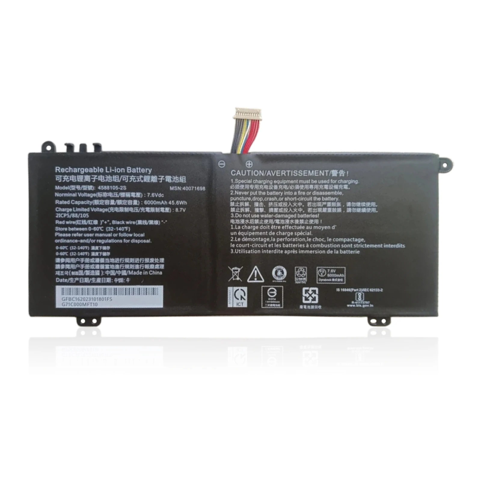 YOOFAN Batería Para Medion Akoya E15403 4588105 -2S для Dynabook Satellite Pro C50-E-105 C50D-B-10D C50D-B-10E