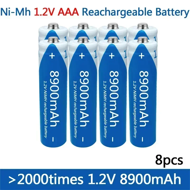 Перезаряжаемая NI-MH батарея AAA1.2V 8900 мАч