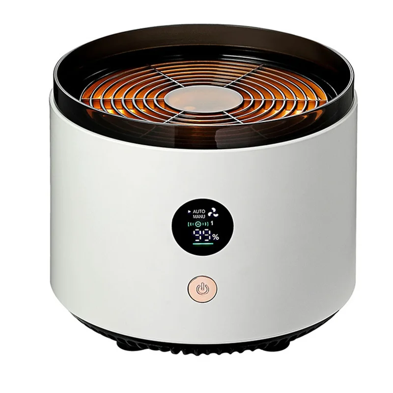 

LED Desktop Air Purifiers Negative Ion Remove Formaldehyde Air Cleaner with Light Rechargeable Air Humidifier for Home