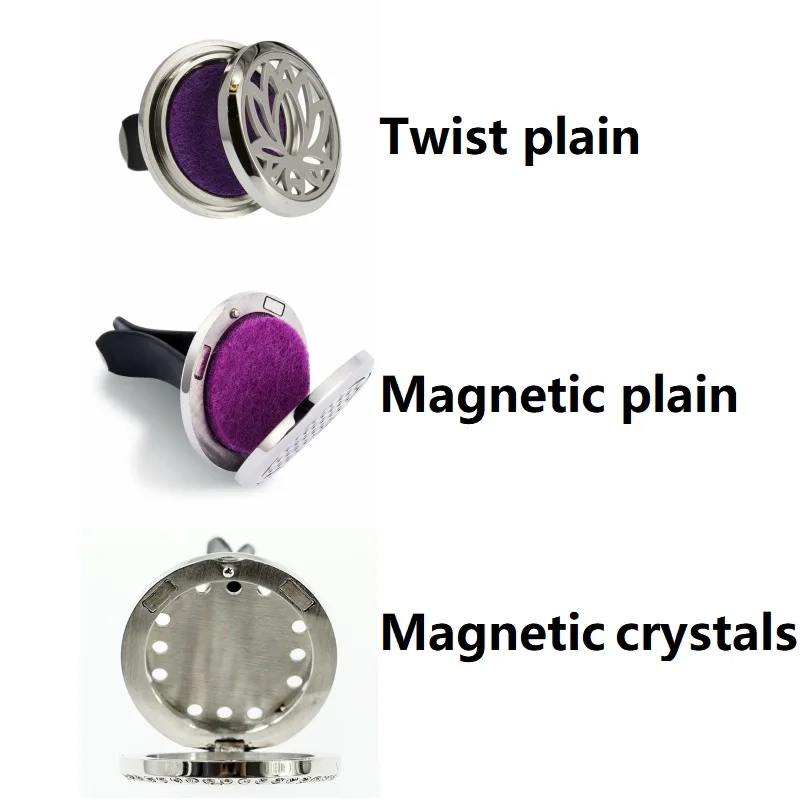 Dog Bird Cross Mimi 30mm magnet Car Diffuser Locket 316L Stainless Steel Perfume vent clip Free 10Pads | Украшения и аксессуары