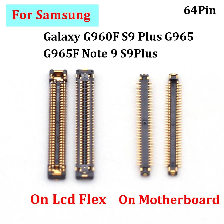 2-10 шт., USB-разъём для зарядки Samsung Galaxy G960F S9 Plus G965 G965F Note 9 S9Plus 64 Pin