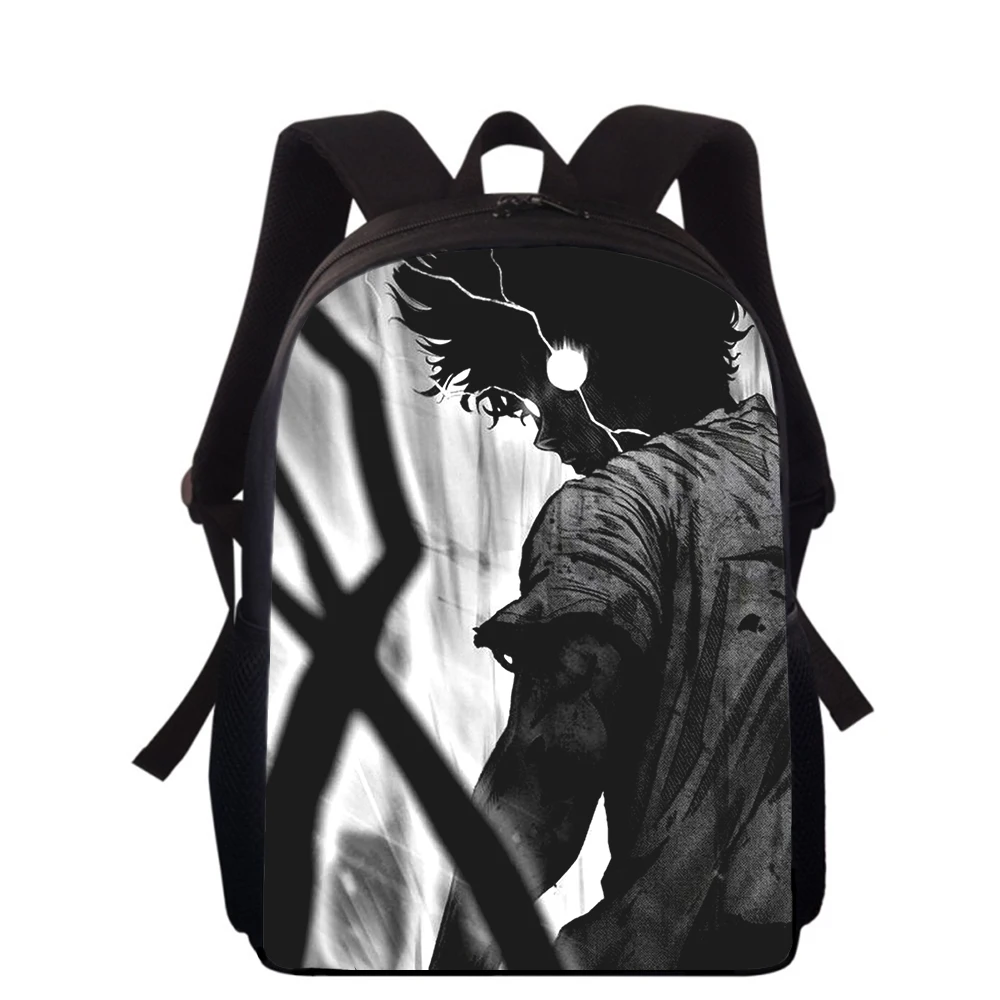 Mob Psycho 100 Anime 15” 3D Print Kids Backpack Primary School Bags for Boys Girls Back Pack Students School Book Bags