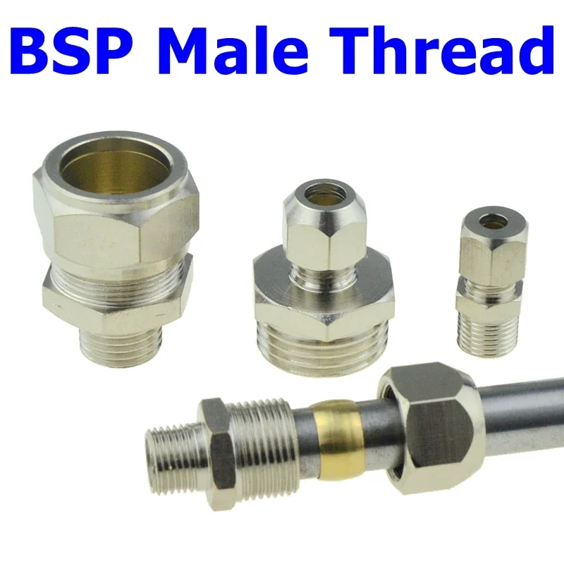 

Адаптер для компрессионной трубы WYWBEY DSJ-M, YDF-LOK, LOK 1/8, 1/4, 3/8, 1/2