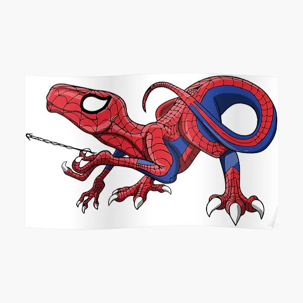 

Удивительный постер Spideraptor, забавная картина, украшение комнаты, художественный декор, Современная Настенная роспись для дома, винтажная картина без рамки