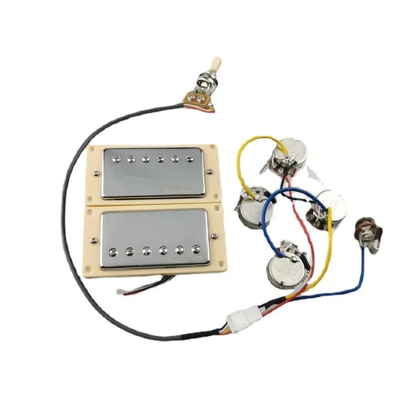 Звукосниматели для электрогитары Wilkinson Ainico5 Humbucker 4C с жгутом проводов Подходит