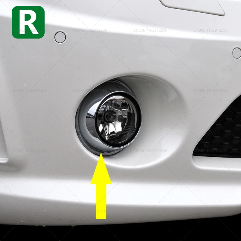 

Для 2008-2011 W204 Mercedes Benz C63 AMG передний бампер противотуманная фара рамка кольцо накладка 2048851774 2048851874