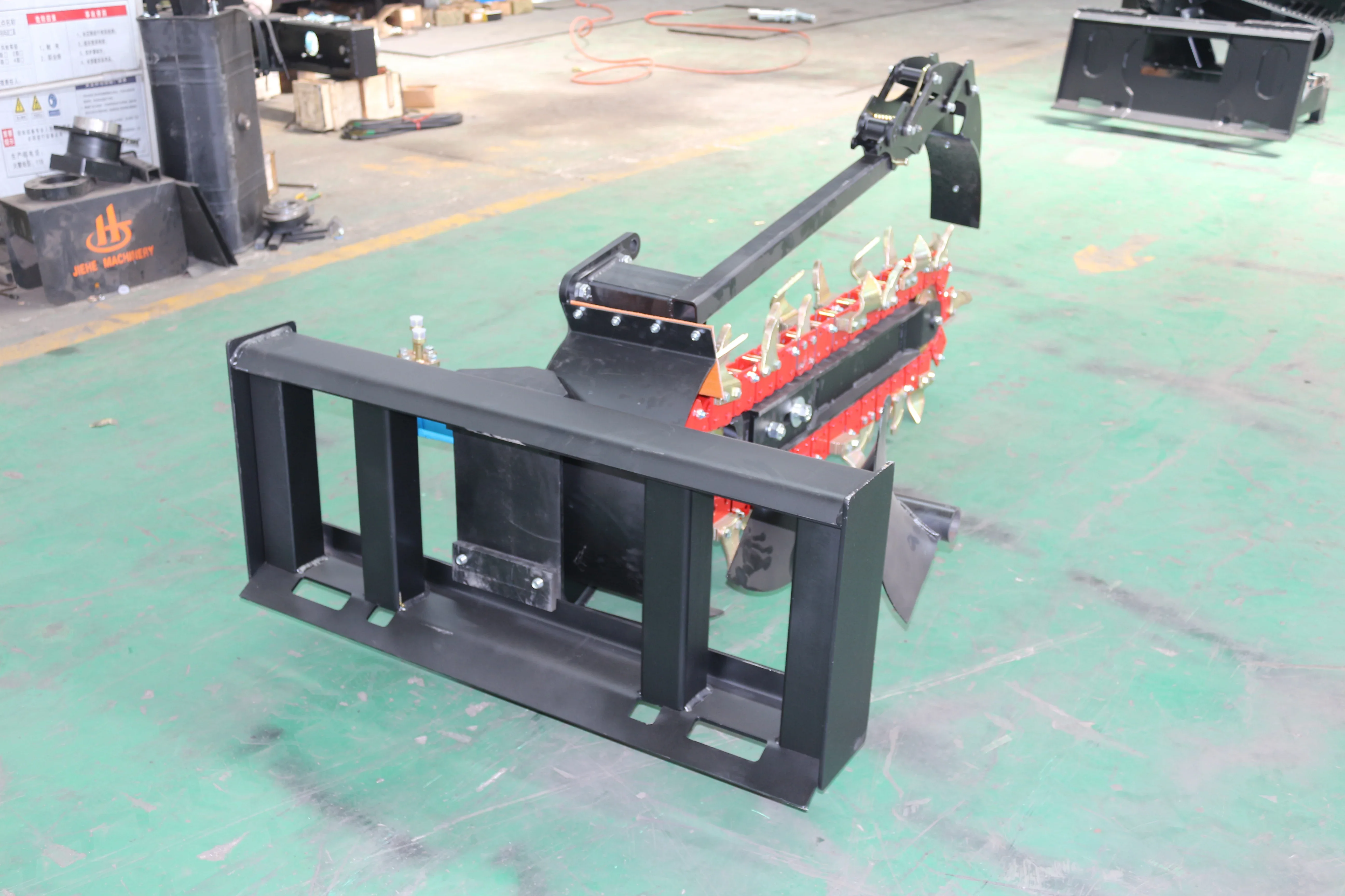 Nieuwe Ontwerp Skid Loader Graaflaadcombinaties Tractor Bijelha Trencher Gebruikt Voor Noodlanding Op Het Water Boerderij Land