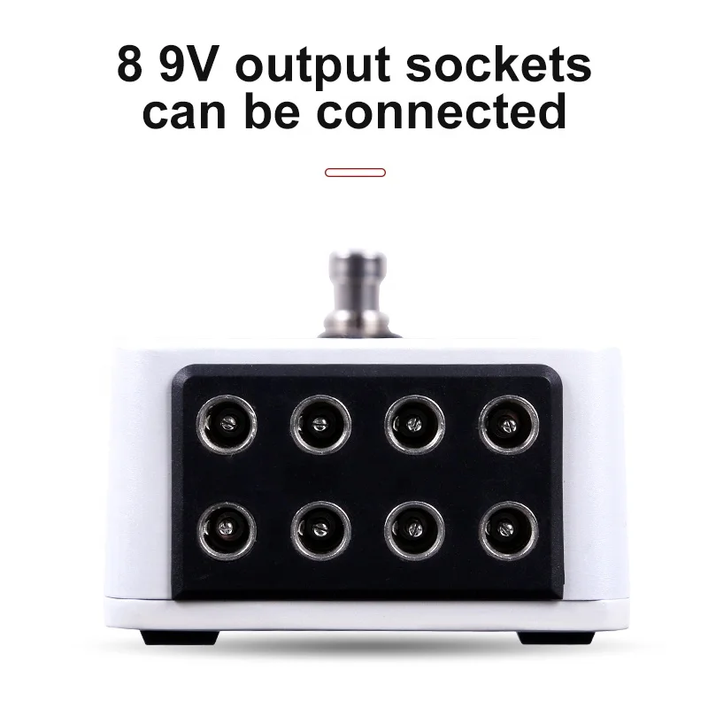 1 способ Dc 9 в вход 8 независимых выходы гитарный тюнер 2 канала ток 500 мА источник
