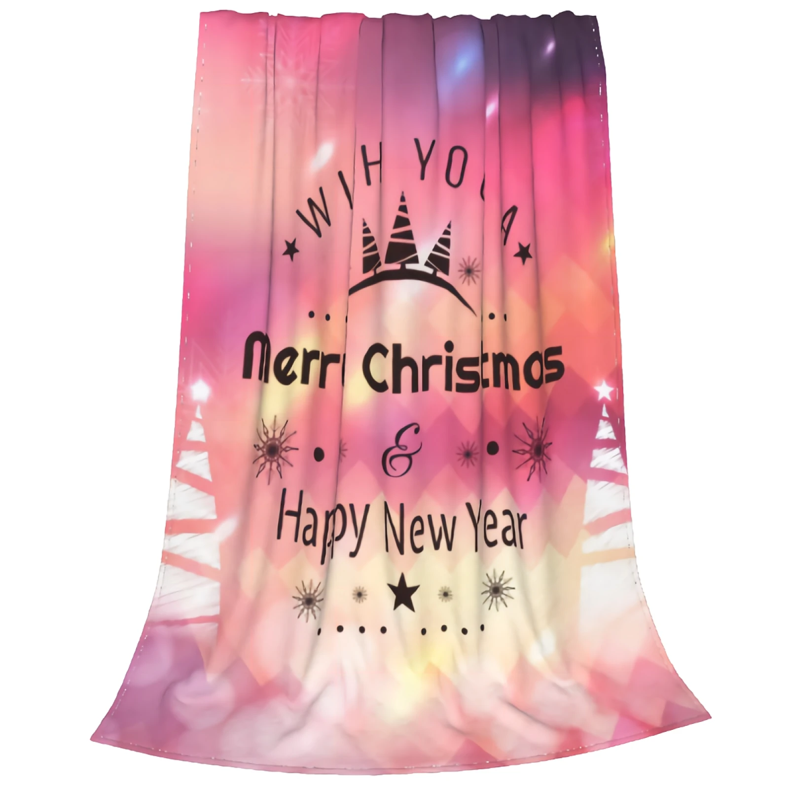 

Одеяло комфортное теплое мягкое плюшевое удобное украшение на Рождество Подарочный абстрактный Рождественский Декор 50x40 дюймов