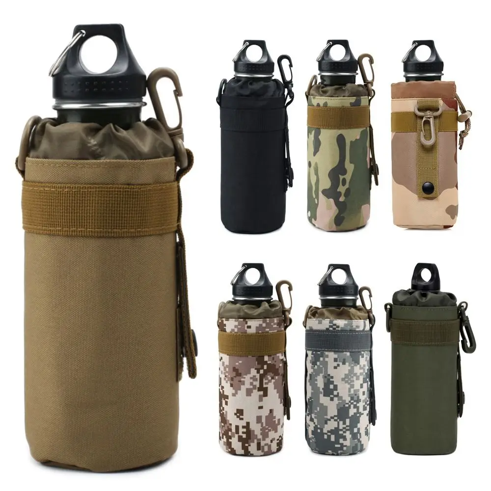 

Waist Bag Travel Hiking Water Bottle Holder Water Cup Cover Kettle Bag Tactical Water Bottle Bag utdoor Molle Pouch