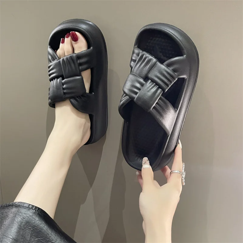 Shoes Woman Summer Sandals Ladies Open Toe Casual Shoes Women Soft Platform Flat Sandals Female Low Heels Beach Slippers Shoes