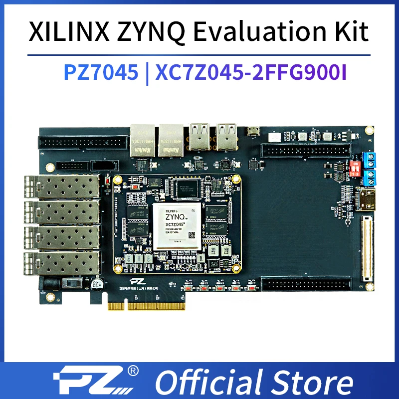PuZhi PZ7045-KFB 900I оценочный комплект Xilinx Zynq-7000 SoC XC7Z045 FPGA макетная плата PCIe SFP USB ZC706