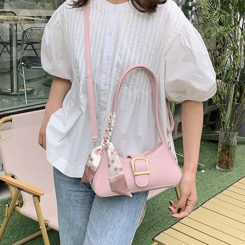 2023 New Trend Women's Bag Fashion Simple Shoulder Bag Luxury Designer Brand Crossbody Bags High Quality Ladies Armpit Handbag